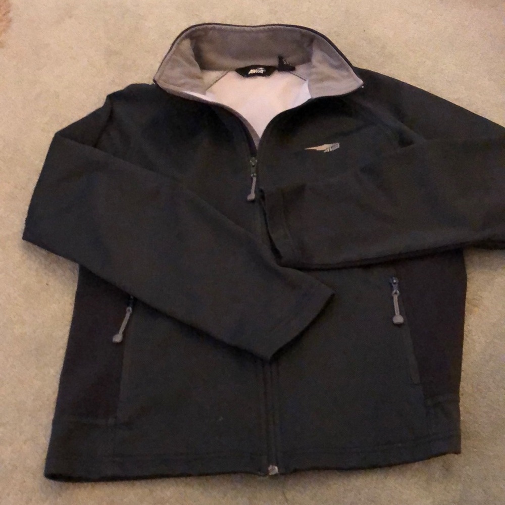 Avia size L jacket black with gray lining.